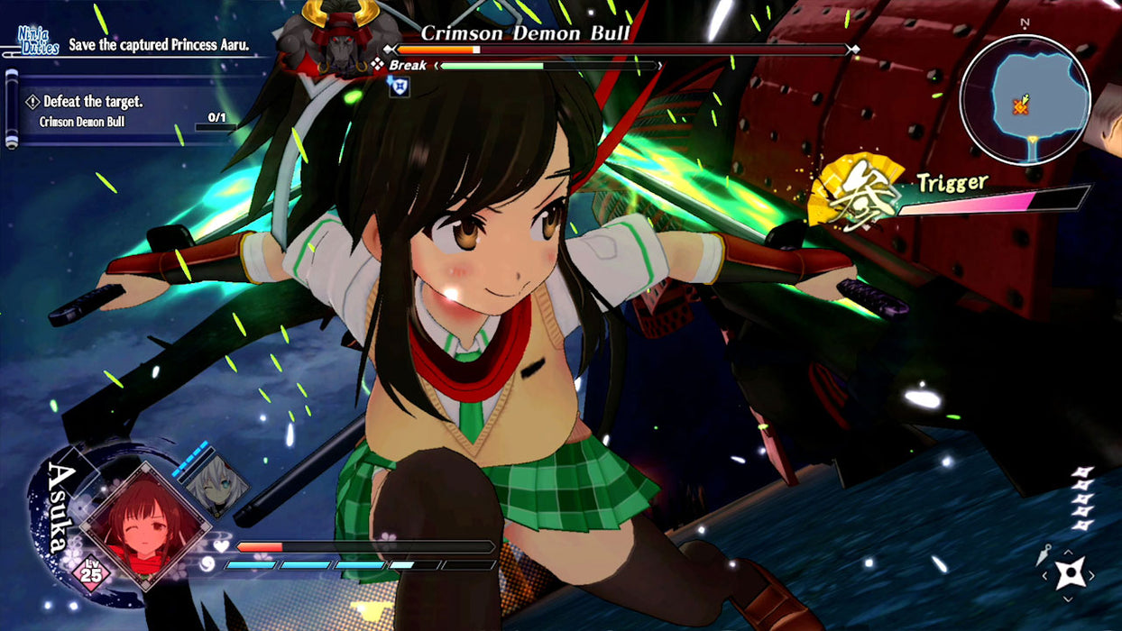 Neptunia x SENRAN KAGURA: Ninja Wars - Standard Edition (Nintendo Switch) – játékkép 1