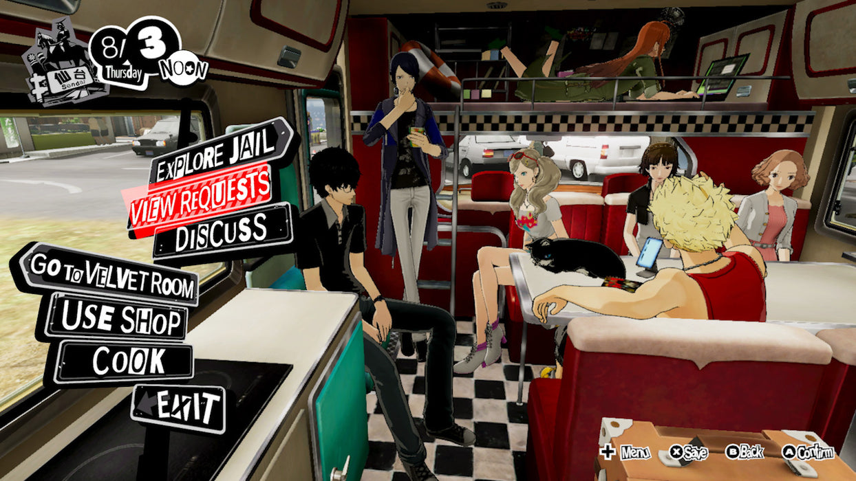 Persona 5: Strikers (Nintendo Switch) – játékkép 3