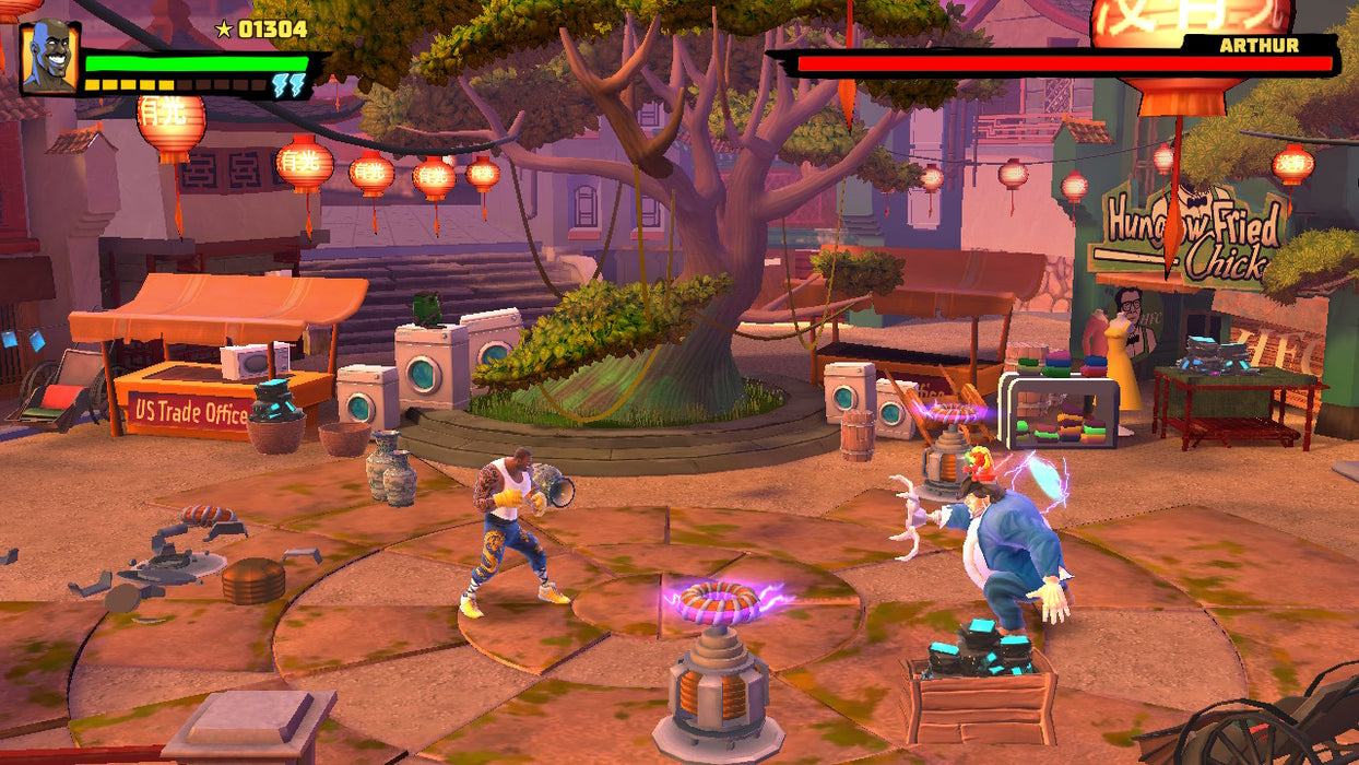 Shaq Fu: A Legend Reborn (Nintendo Switch) (Code in a Box) – screenshot 1