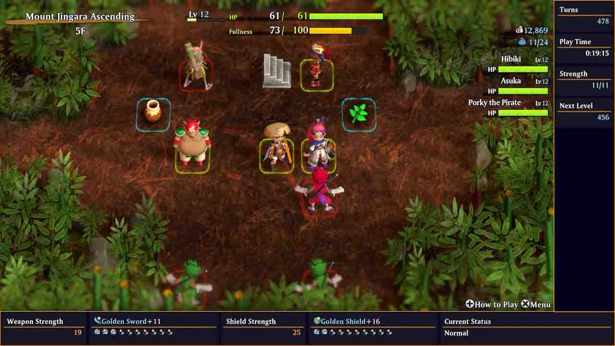 Shiren the Wanderer: The Mystery Dungeon of Serpentcoil Island (Nintendo Switch) – játékkép 2