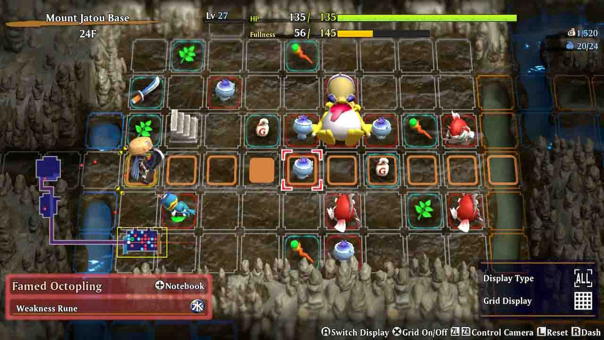 Shiren the Wanderer: The Mystery Dungeon of Serpentcoil Island (Nintendo Switch) – játékkép 4