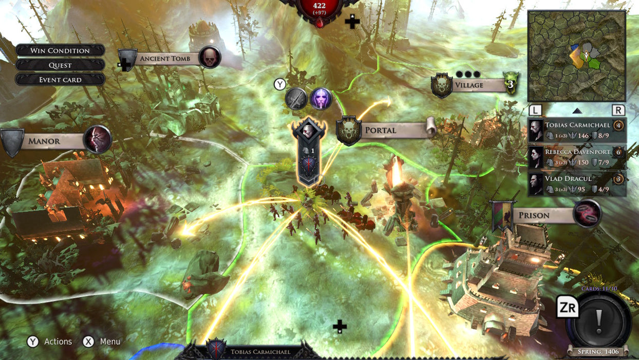 Immortal Realms: Vampire Wars (Nintendo Switch) – játékkép 1