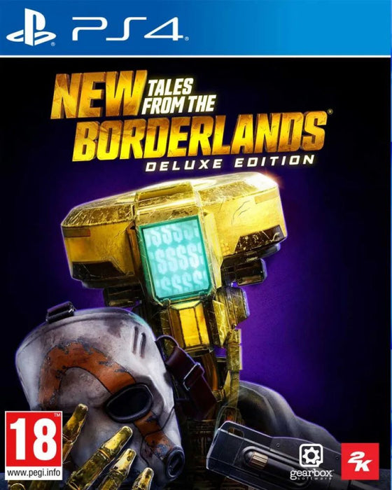 New Tales from the Borderlands Deluxe Edition PlayStation 4 dobozborító