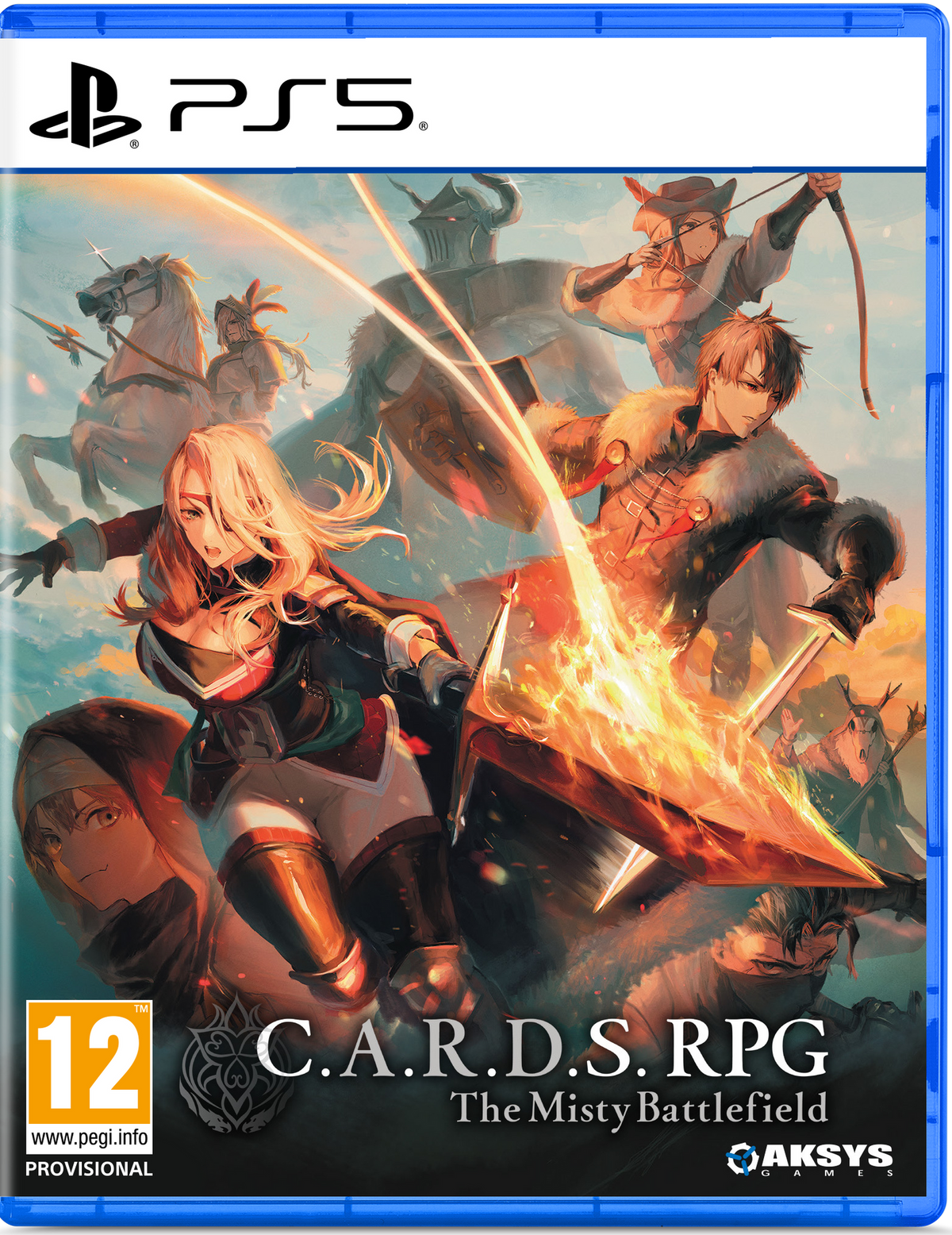 C.A.R.D.S. RPG: The Misty Battlefield Total Warfare Edition – PlayStation 5 box art