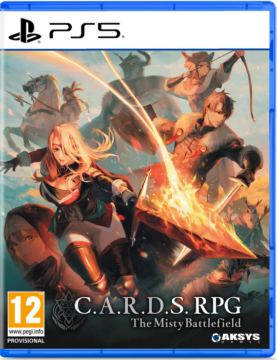 C.A.R.D.S. RPG: The Misty Battlefield Total Warfare Edition – PlayStation 5 box art