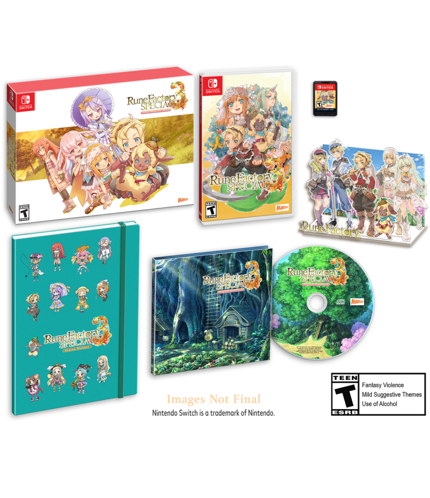 Rune Factory 3 Special Nintendo Switch játék doboza