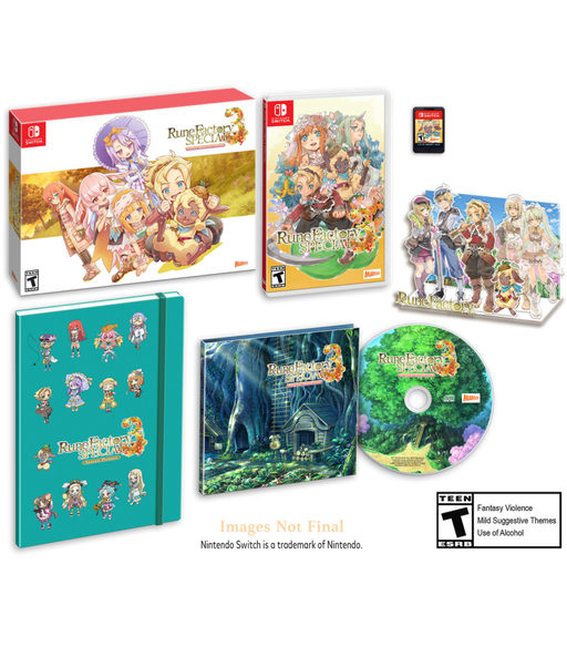 Rune Factory 3 Special Nintendo Switch játék doboza