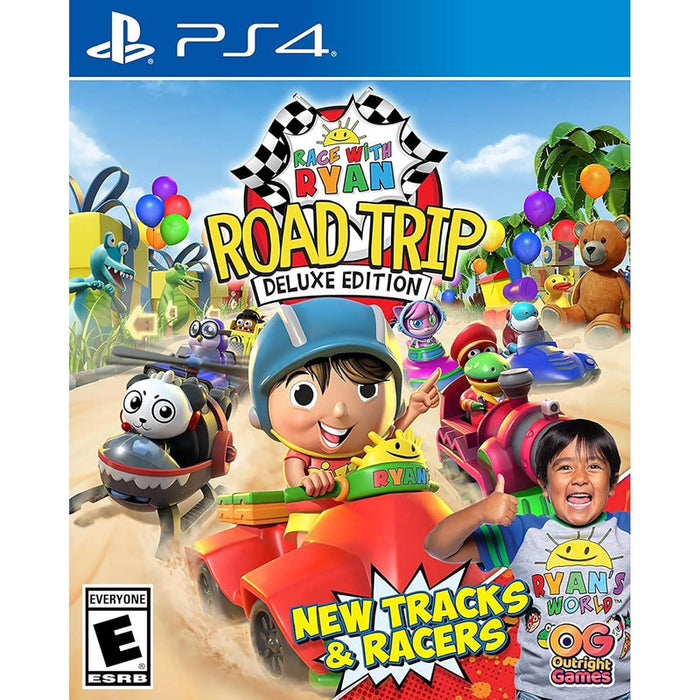 Race With Ryan PlayStation 4 game box art