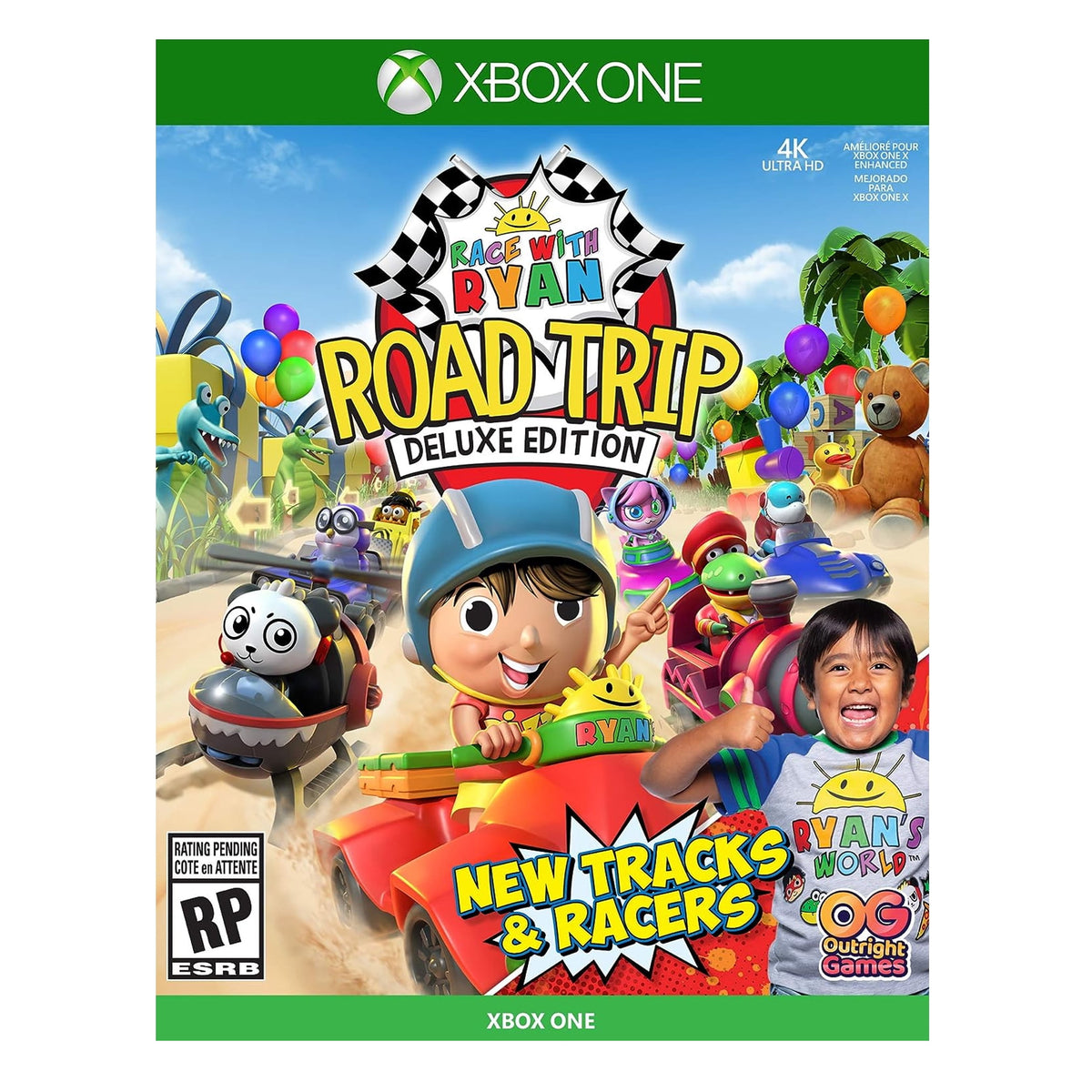 Race With Ryan Xbox One játék doboza