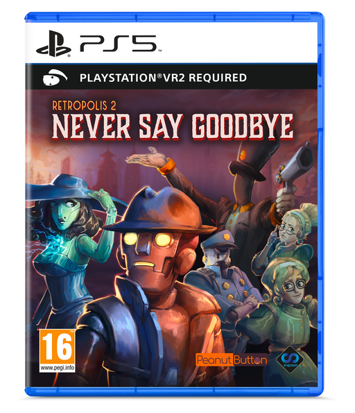 Retropolis 2: Never Say Goodbye PS5 VR2 játék doboza