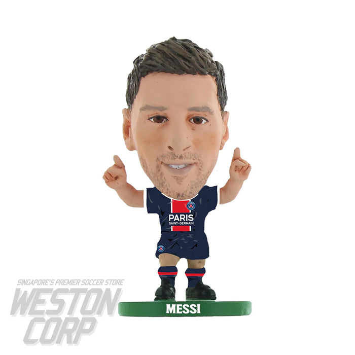 Soccerstarz Paris Saint-Germain Lionel Messi figure – Home Kit (Classic Kit) packaging