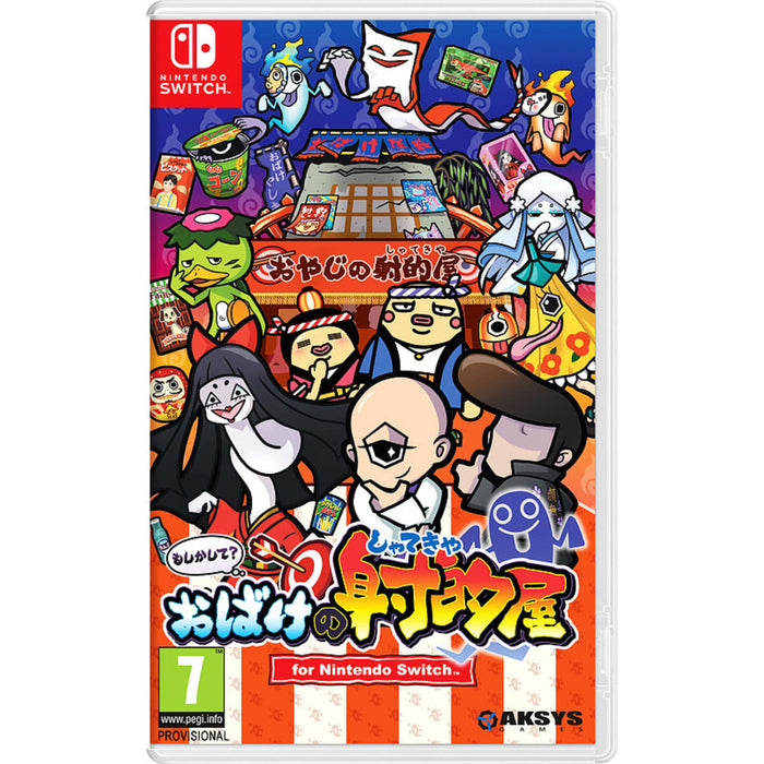 Spooky Spirit Shooting Gallery Nintendo Switch játék doboza
