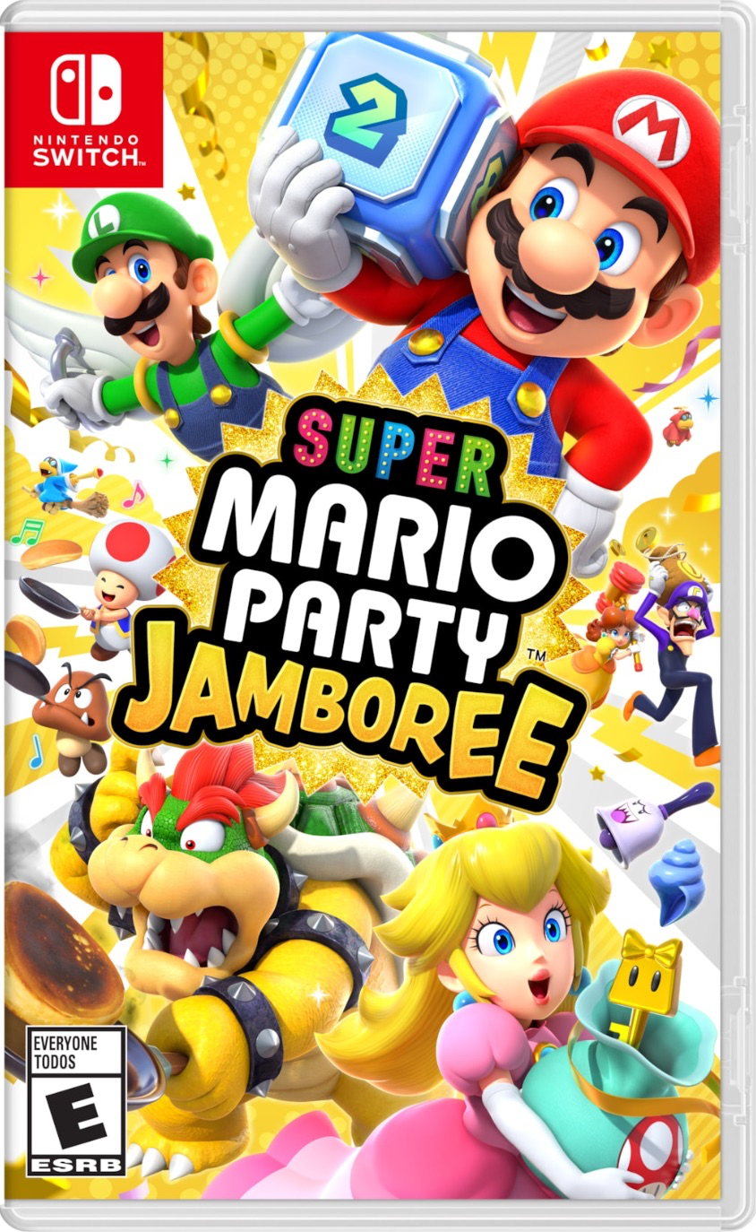 Super Mario Party Jamboree Nintendo Switch game box art