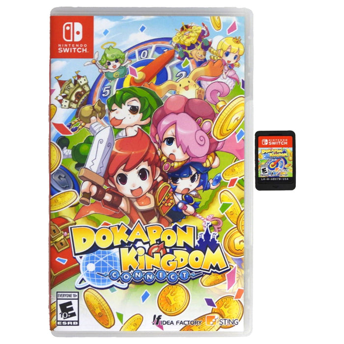 Dokapon Kingdom: Connect Nintendo Switch játék doboza