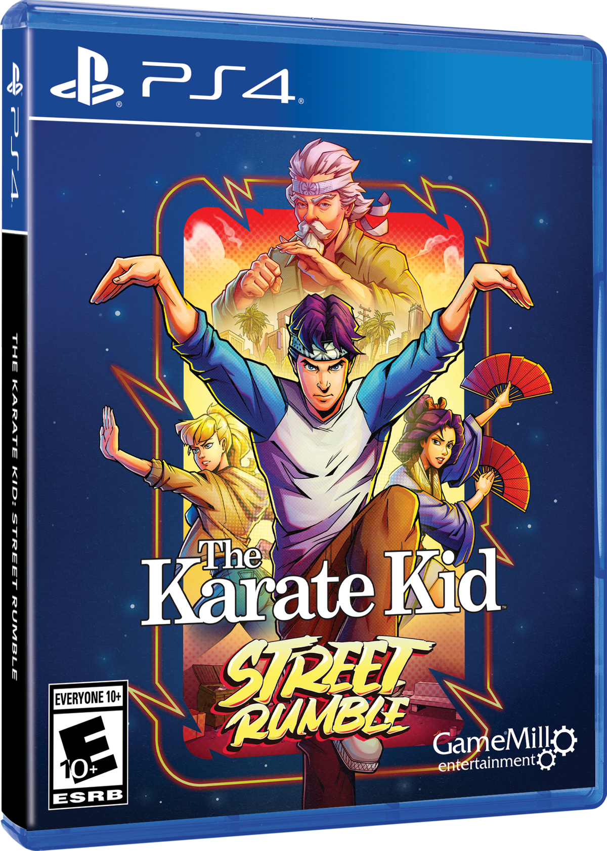 The Karate Kid: Street Rumble PlayStation 4 borító