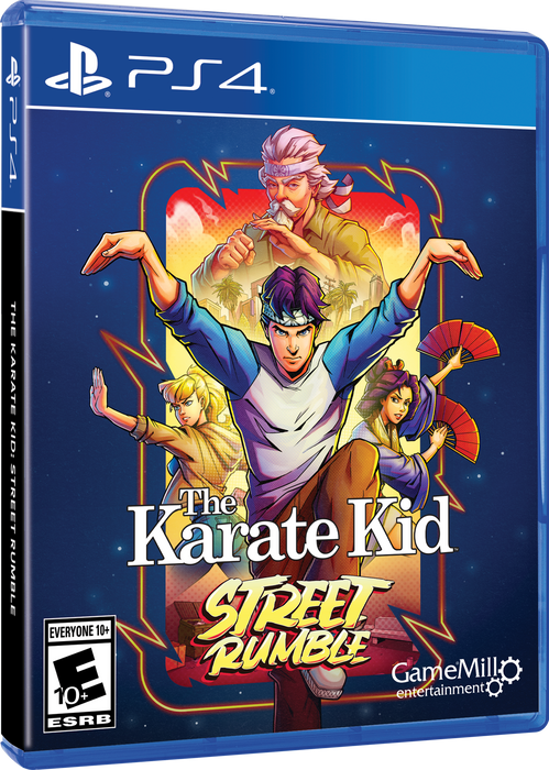The Karate Kid: Street Rumble PlayStation 4 box art