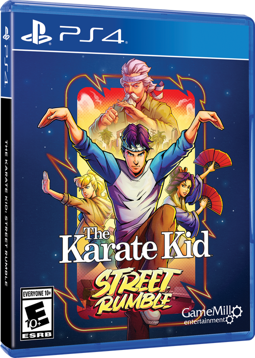 The Karate Kid: Street Rumble PlayStation 4 borító