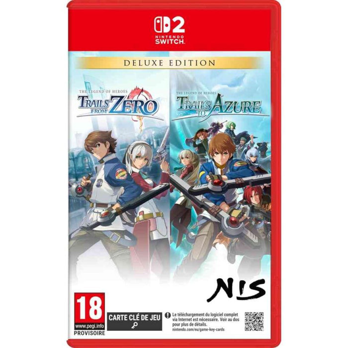 The Legend of Heroes Trails from Zero Trails to Azure Deluxe Edition Nintendo Switch 2 box art