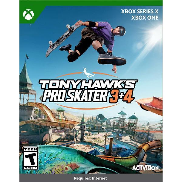 Tony Hawk's Pro Skater 3 + 4 Xbox Series X játék dobozborítója