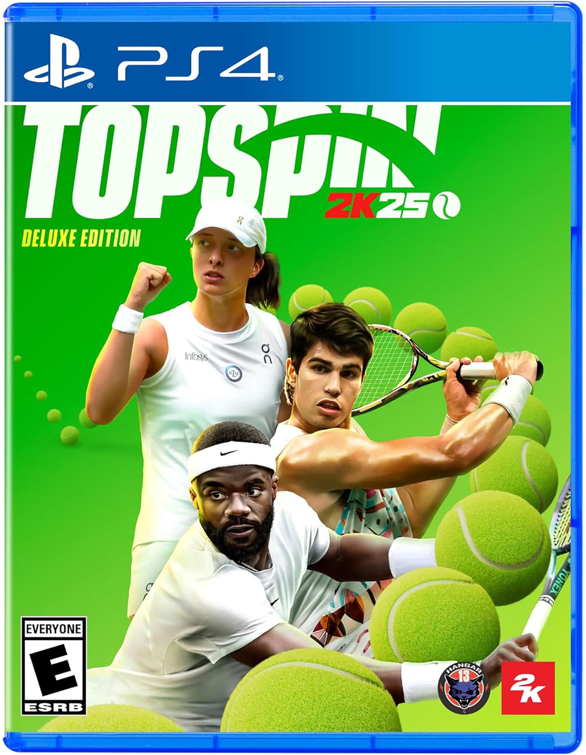 TopSpin 2K25 Deluxe Edition PlayStation 4 játék doboza – német USK kiadás