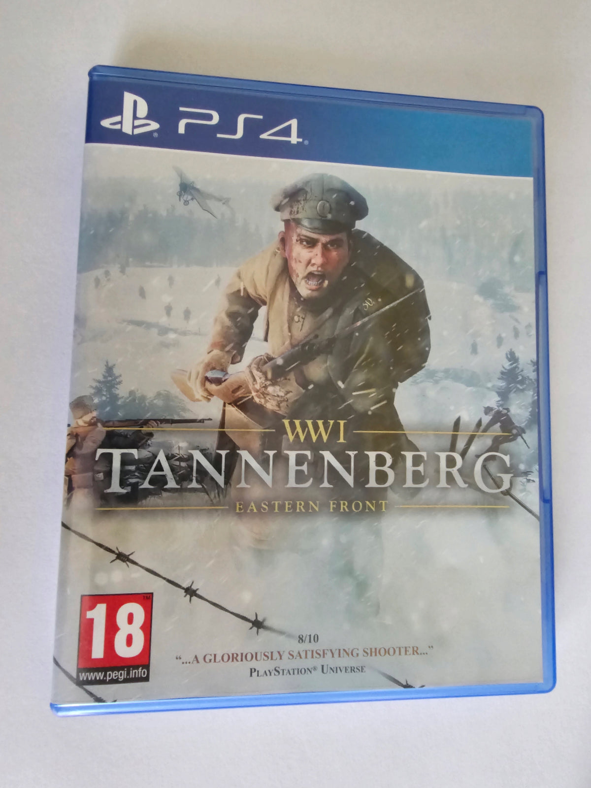 WWI Tannenberg: Eastern Front PlayStation 4 game box
