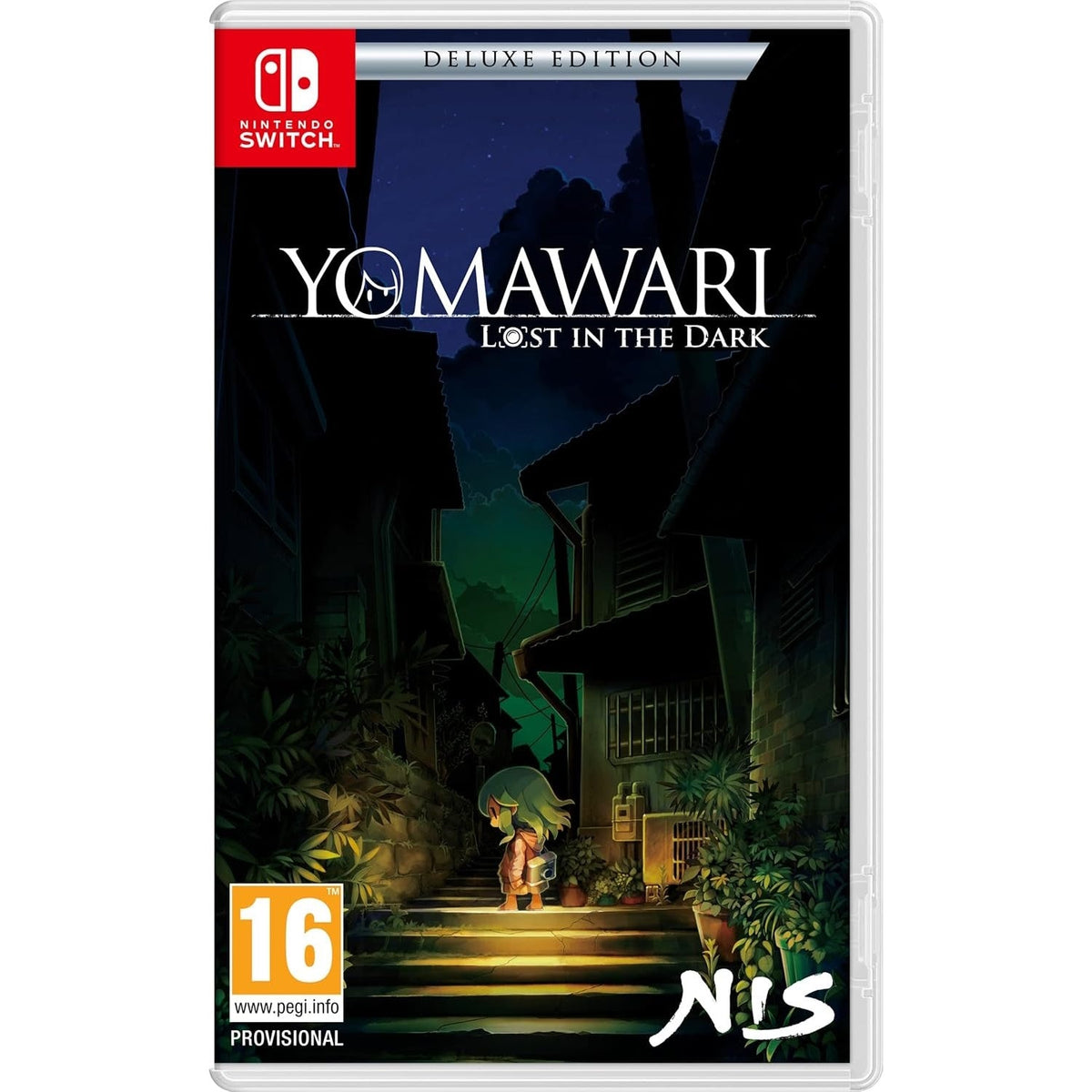 Yomawari: Lost in the Dark Deluxe Edition Nintendo Switch box art