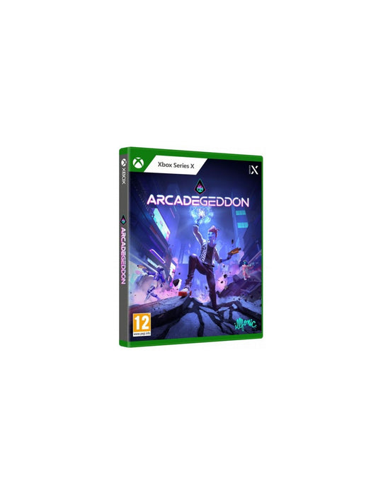 Arcadegeddon Xbox Series X lemez borítója