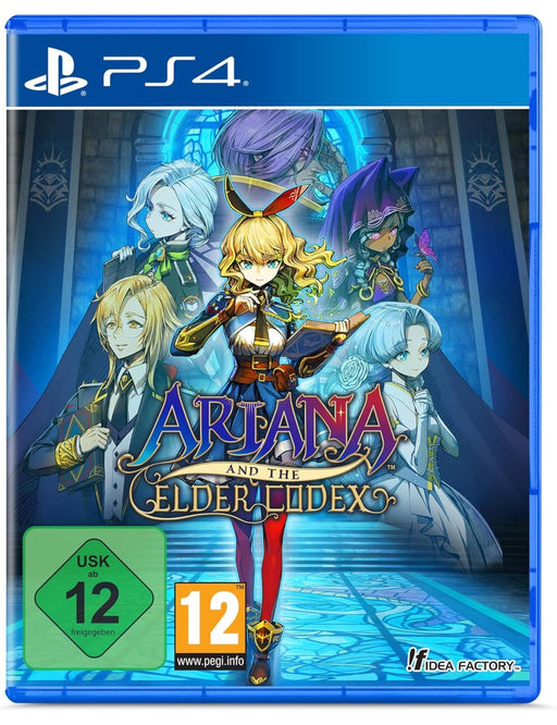 Ariana and the Elder Codex PlayStation 4 fizikai kiadás borítója könyvjelzővel