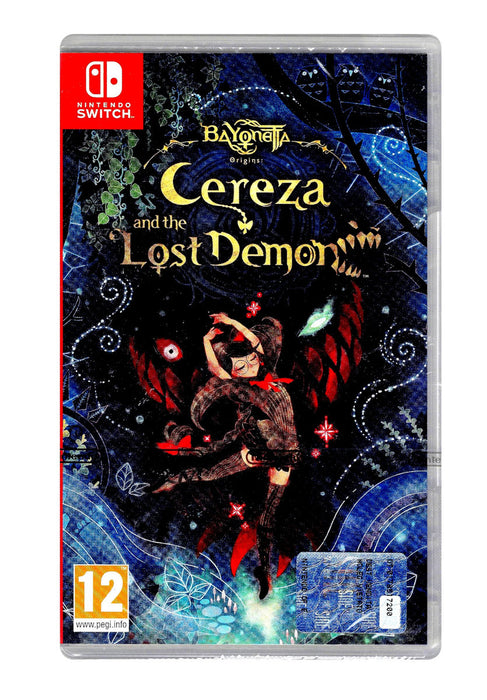 Bayonetta Origins: Cereza and the Lost Demon Nintendo Switch játék dobozborítója