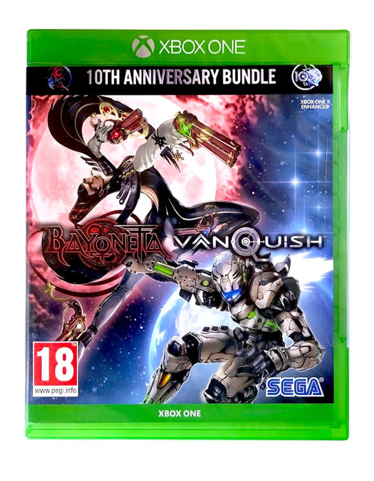 Bayonetta & Vanquish 10th Anniversary Bundle Xbox One doboz