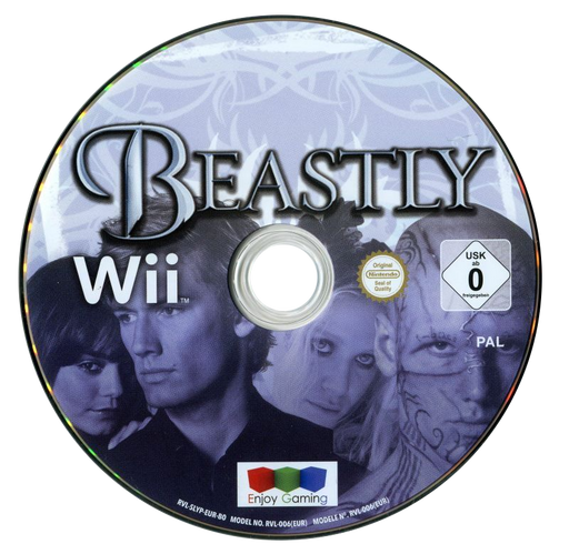 Beastly Nintendo Wii játék dobozborítója