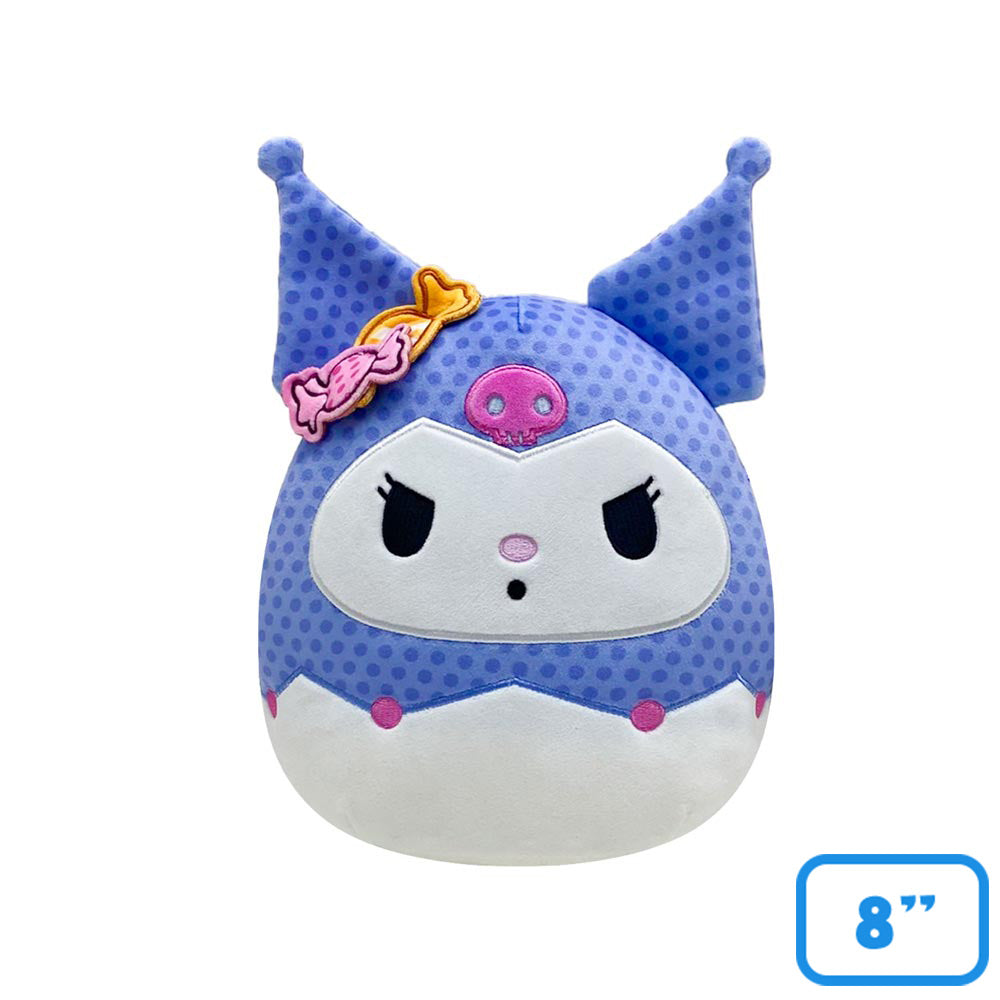 Squishmallows 8 inch Kuromi plush from the Hello Kitty & Friends collection