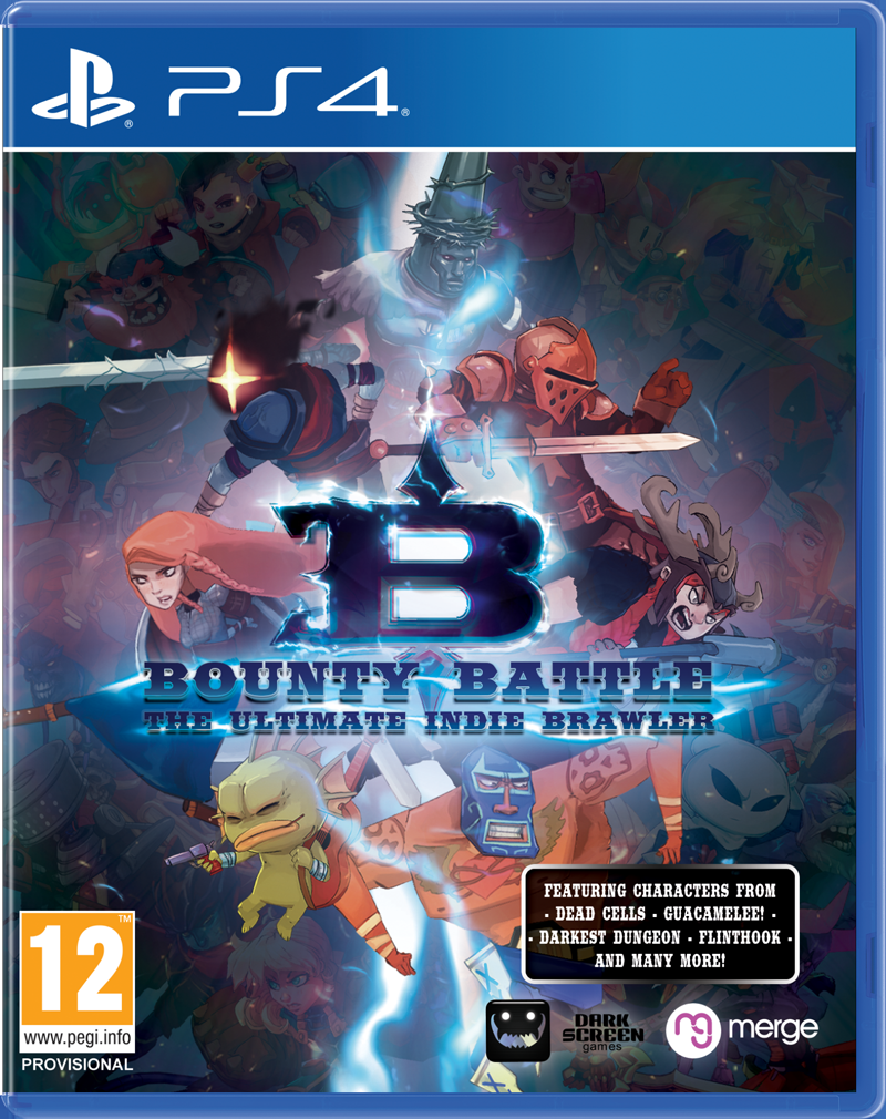 Bounty Battle: The Ultimate Indie Brawler PlayStation 4 game box