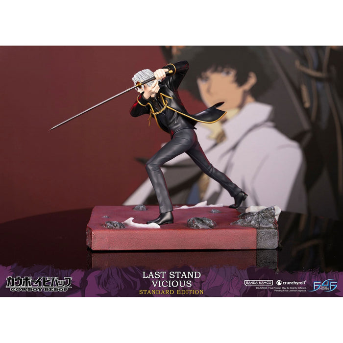 First 4 Figures Cowboy Bebop Vicious Standard Edition gyanta szobor doboza