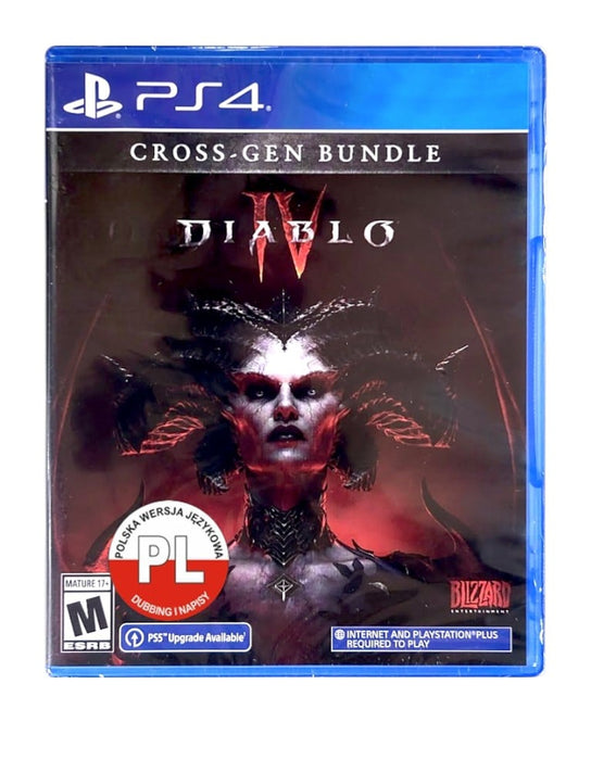 Diablo IV PlayStation 4 játék doboza