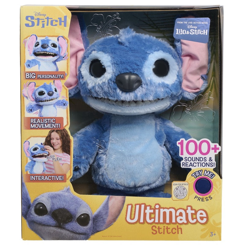 Stitch Ultimate Live Action Feature Plush toy by Just Play