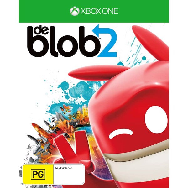 de Blob 2 Xbox 360 game box art