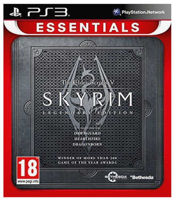 The Elder Scrolls V: Skyrim Legendary Edition PS3 box art