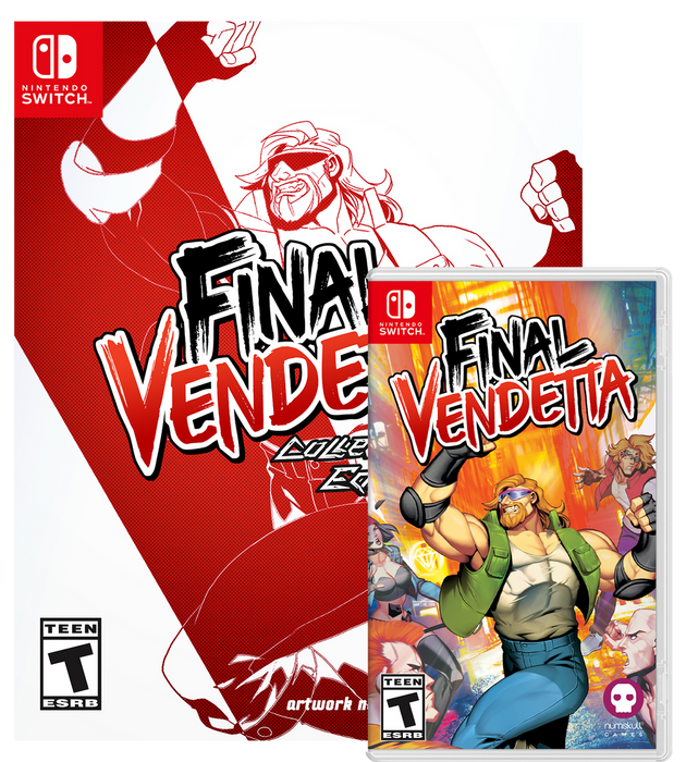 Final Vendetta Nintendo Switch játék doboza