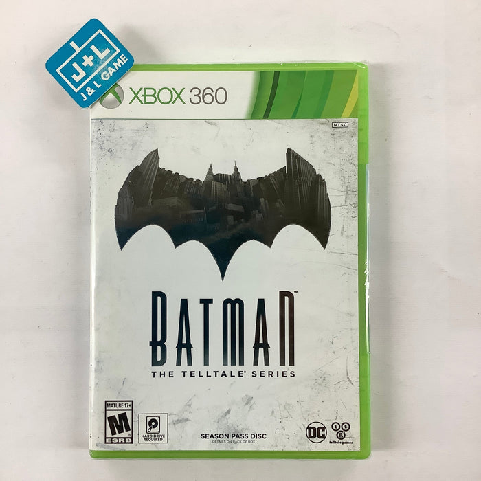 Batman: The Telltale Series Xbox 360 game box art