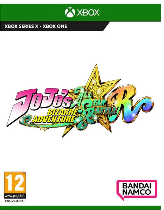 JoJo's Bizarre Adventure: All-Star Battle R Xbox Series X game box