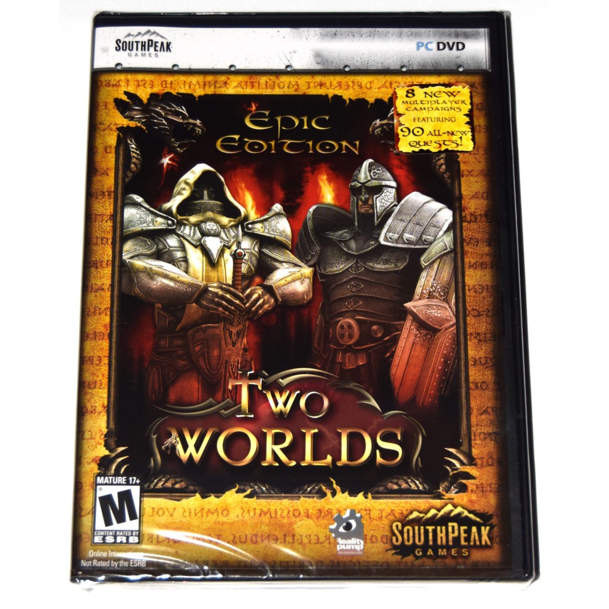 Two Worlds Epic Edition PC game box art