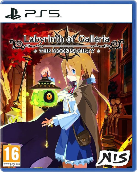 Labyrinth of Galleria: The Moon Society Standard Edition Nintendo Switch – German box