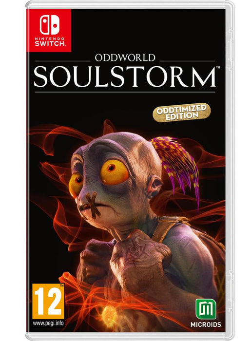 Oddworld: Soulstorm Oddtimized Edition Nintendo Switch box art