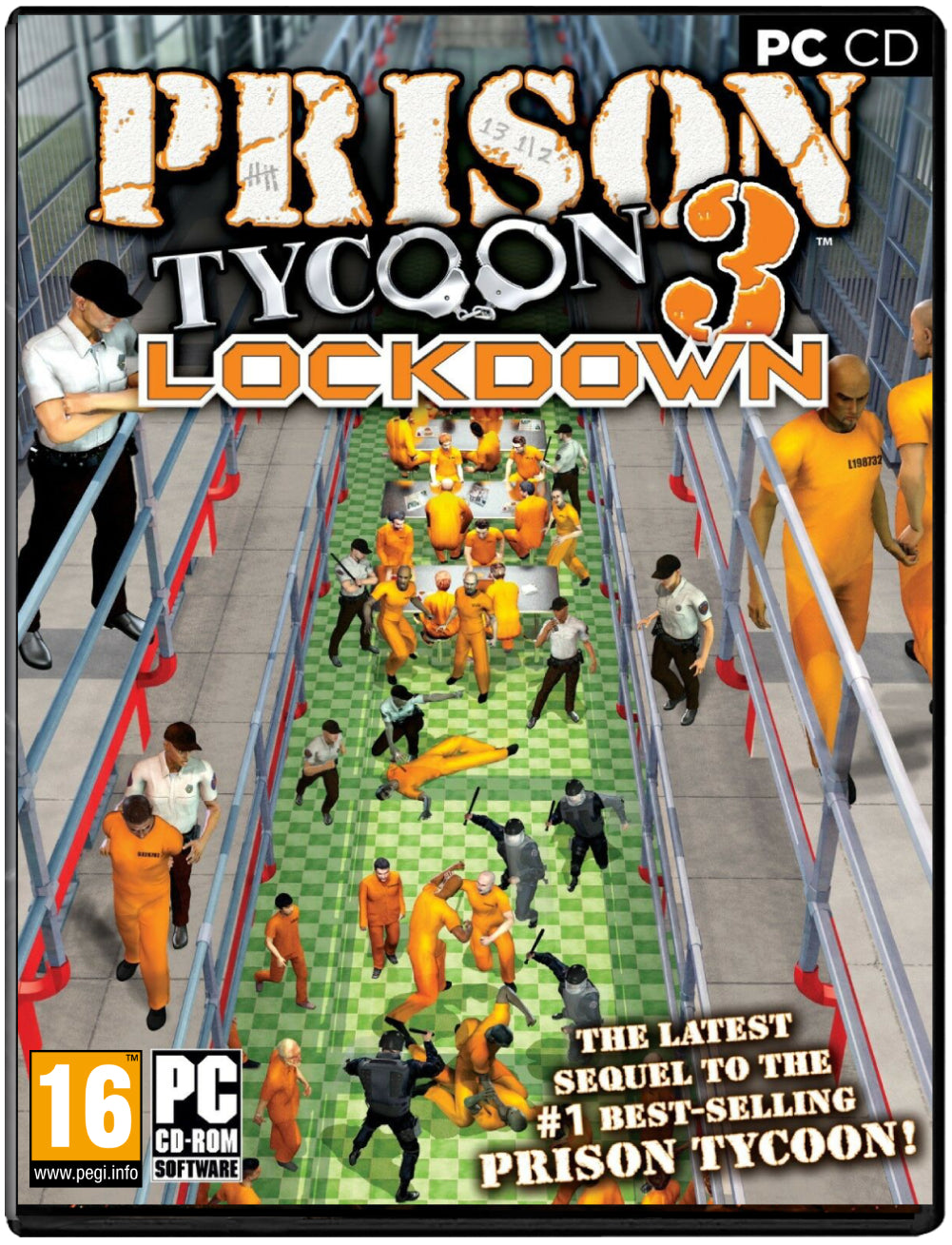 Prison Tycoon 3: Lockdown PC game box art