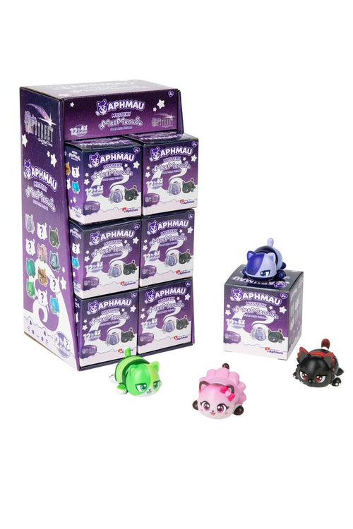 Aphmau Mystery Meemeow My Street plüss figura csomagolása