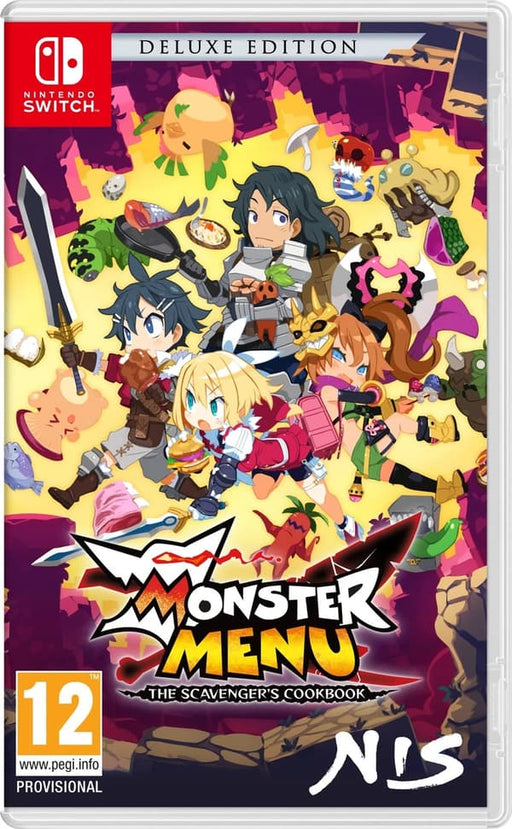 Monster Menu: The Scavenger's Cookbook Deluxe Edition Nintendo Switch doboz