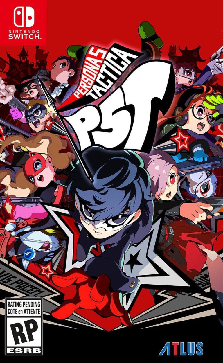 Persona 5 Tactica Nintendo Switch játék doboza