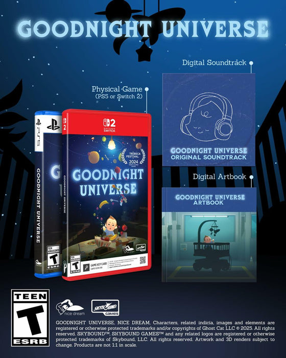 Goodnight Universe Nintendo Switch 2 játék doboza