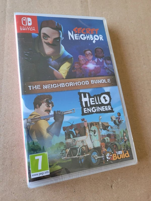 Secret Neighbor & Hello Engineer: The Neighborhood Bundle – Nintendo Switch box art